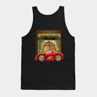 CS Cartoon Machines Sport Car And House  V 2.4. Tank Top